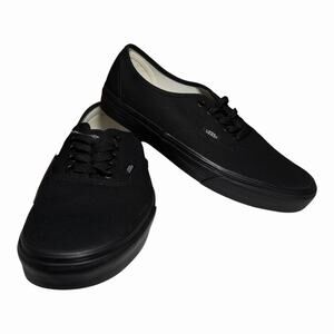 Vans Classic Authentic Wide Black Women's Size 10.5 Sneakers Shoes VN0A4BHNBKA